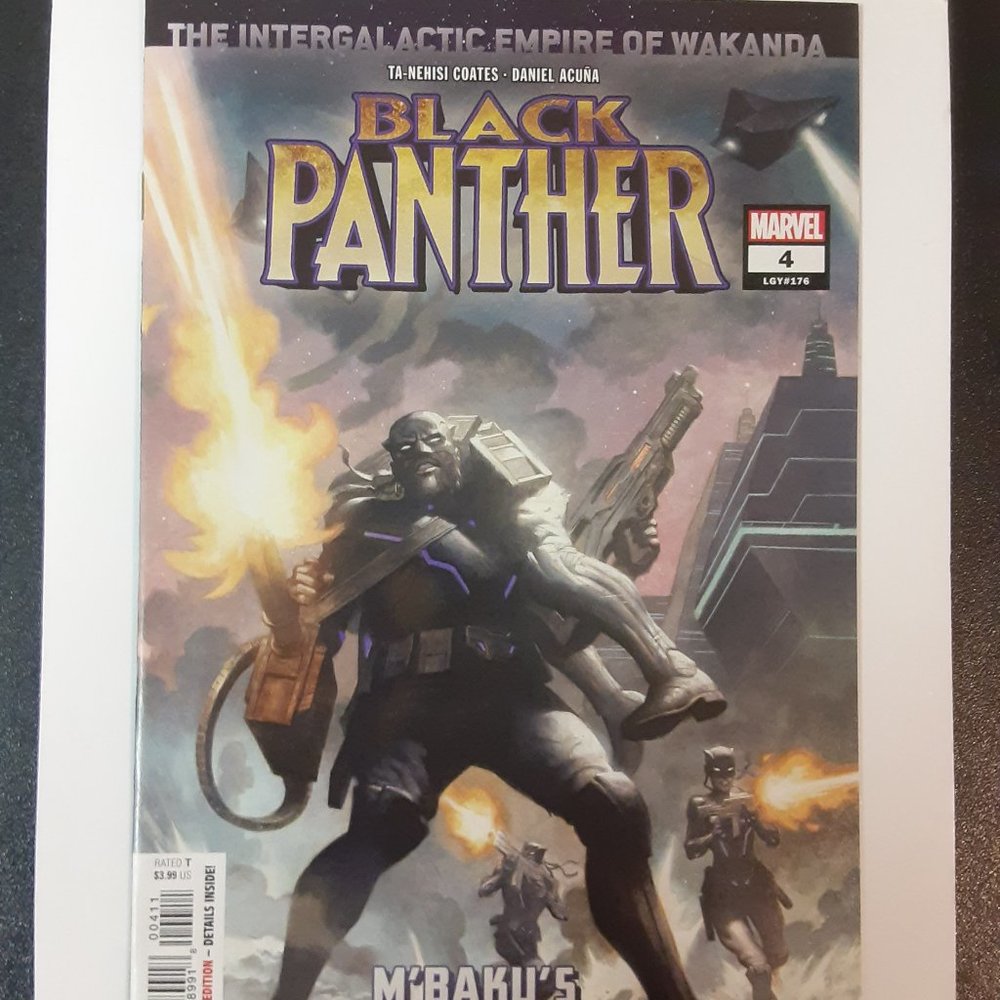 BLACK PANTHER #4 (2018 SERIES) WRITTEN BY TA-NEHISI COATES ART BY DANIEL ACUNA
